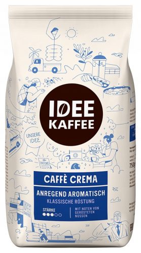 IDEE KAFFEE Caffe Crema Anregend Aromatisch