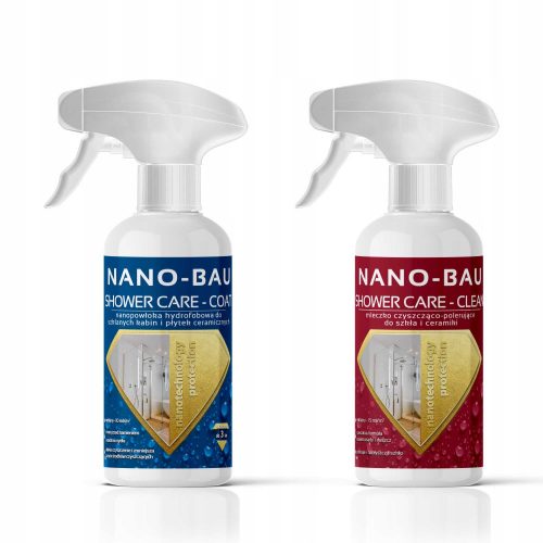 Nano-Bau szett zuhanykabinokhoz 250ML