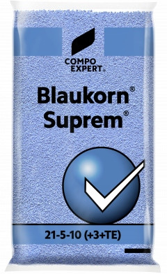 Kerti műtrágya - Compo blaukorn suprem nitrogén műtrágya 21-5-10+3+te 25 kg