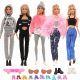 Barbie baba - Doll ruhák + tartozékok cipő beállítva xxl