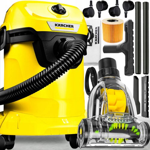 Klasszikus porszívó - Porszívó WD 3 Karcher óriás turboszczotka szett