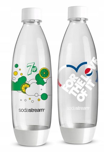 Kiegészítők - 2 Sodastream palack 1L biztosíték telítettséghez