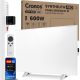  IR fűtőpanel CRONOS Synthelith PRO CRP-600TWP TUYA fehér