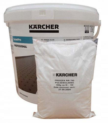 Kémia a porszívóhoz - Karcher RM760 szőnyeg és kárpitpor 1 kg