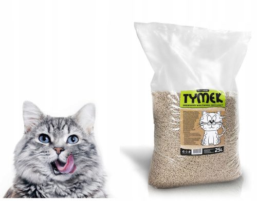 Alom nyulaknak és kis rágcsálóknak - A fából készült macska pellet -kavicsja 15 kg -os törés