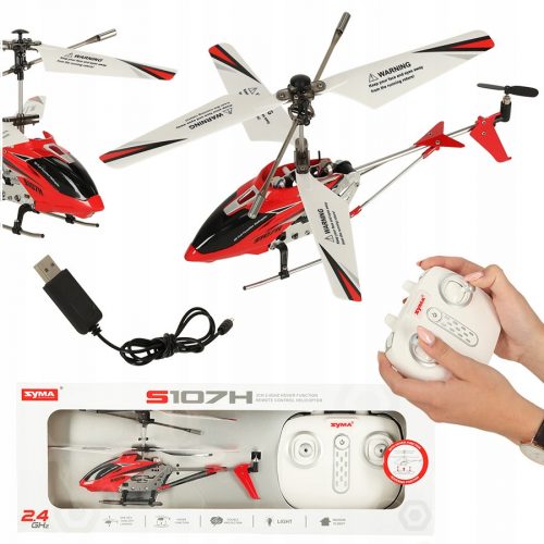  Távirányítós repülő játék SYMA S107H RC HELIKOPTER AJÁNDÉK