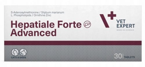 Vitaminok macskáknak - Hepatiale Forte Advanced 30 lap