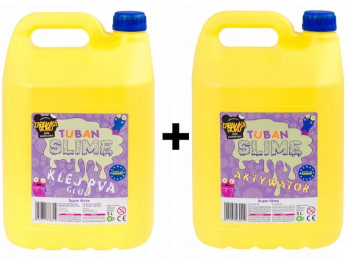  PVA ragasztó aktivátor Tuban Slime 5 l + Tuban folyékony ragasztó 5000 ml