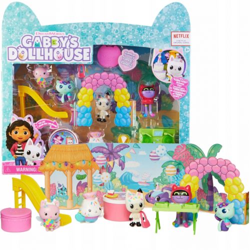  GABBY'S DOLLHOUSE macskaház gabi születésnapi figurák