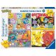 Klasszikus puzzle - REJTVÉNY GYERMEKEKNEK 4X100 POKEMON