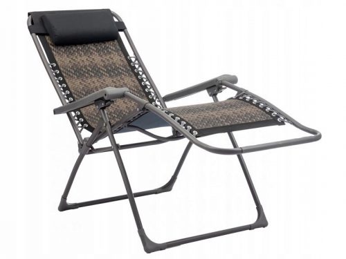 Napozóágya - Lounger Mirpol Delux C3029RA (MG) Brown Max 150 kg