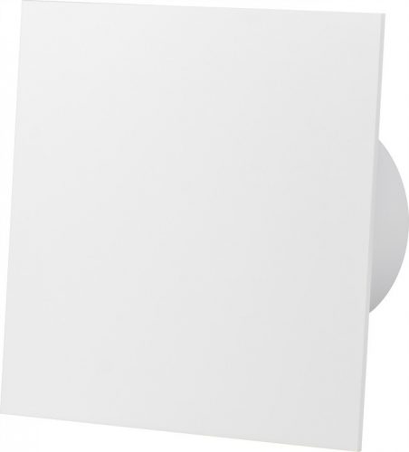 Fürdőszoba ventilátor - airRoxy ventilátor 100 mm-es időzítő + fehér ABS panel