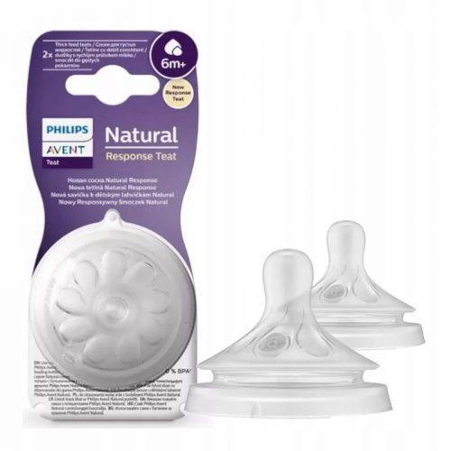  Philips Avent SCY966/02 natúr szilikon cumi 6 m+ 2 db