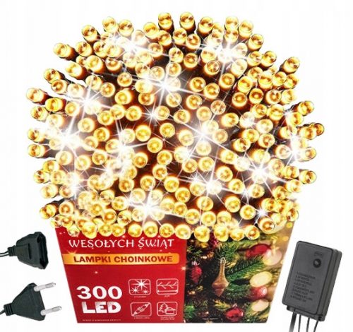 Karácsonyi fények - Külső jégcsapok 200Led Lámpák+Flash Cold IP44