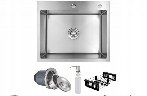 Mosogató - Usmet 60x50 acél inox mosogató