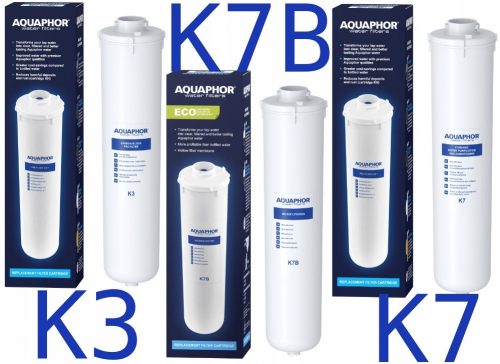 Vízszűrő utántöltés - 3 Aquaphor patron crystal B ECO K7 K7B készlet