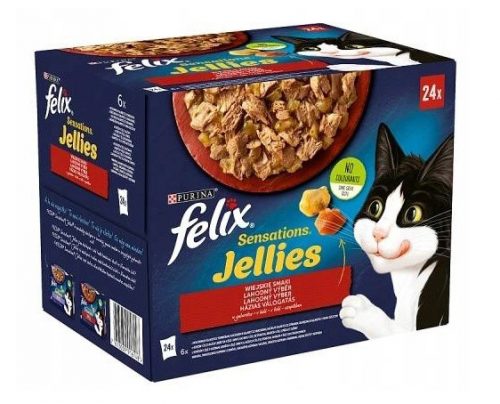  Felix Sensation Rural ízek zselé 24x85g