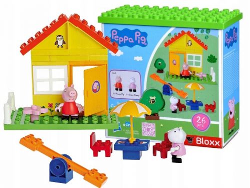  Big Peppa Pig építőkockák készlet 26 db.