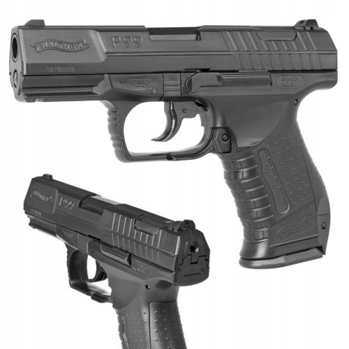 Airsoft fegyver - ASG Walther P99 Pistol Black Spring (2.5543