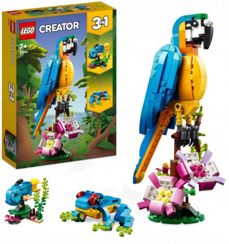  LEGO Creator 3 w 1 31136 Egzotyczna papuga 3w1