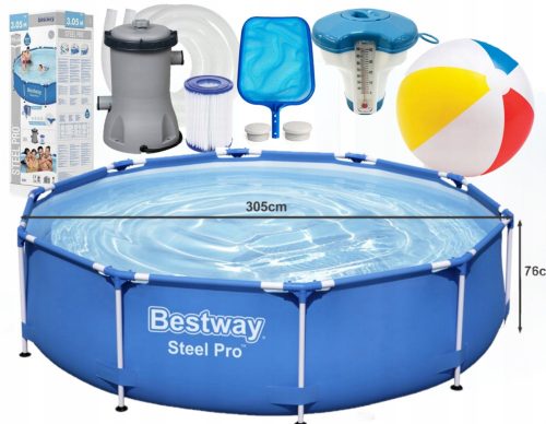 Bestway körkeretes medence 305 x 76 cm