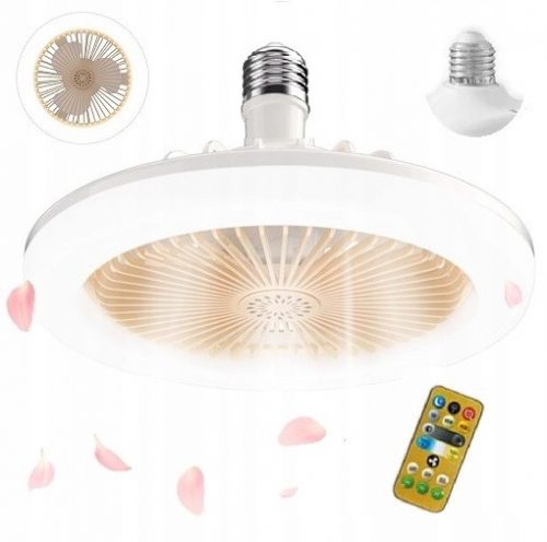 Ventilátor - Szélmalom mennyezeti ventilátor LED lámpa pilóta E27