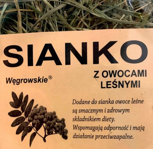 Takarmány kis rágcsálóknak - Sianko Lesne Fruit - 5 darab