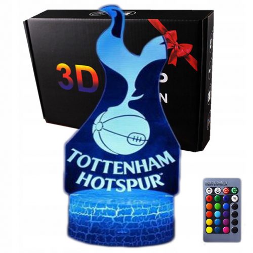 Kiegészítő focirajongóknak - 3D LED LED LED USB Tottenam Hotspurs