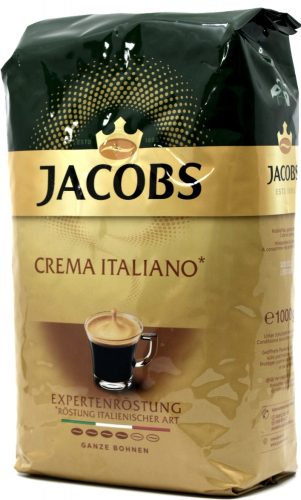 JACOBS CREMA ITALIANO szemes kávé 1000 g importált