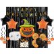 Halloween ballon dekoráció beállította a Mega Wall XL -t