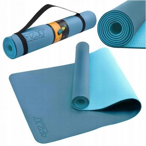 Szőnyeg edzéshez és jógához - TPE 4Fizio Training Mat - Blue Training Mat