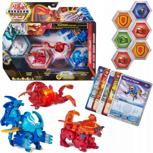  BAKUGAN LEGENDS BATTLE GYŰJTEMÉNYCSOMAG 5 ALAKBÓL