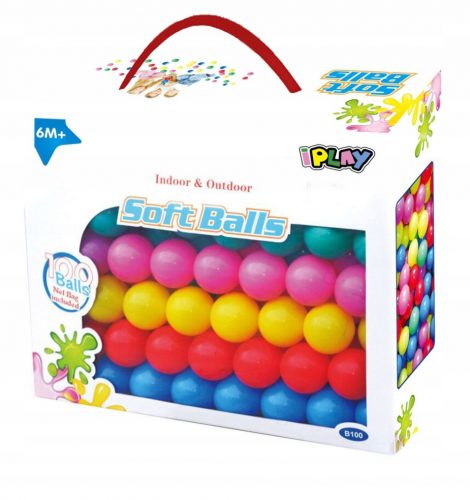 Iplay dry pool ball, sokszínű