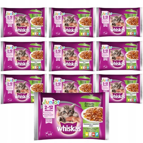 Konzerv macskáknak - Whiskas ízek keveréke nedves macskaeledel felnőtt 24x400g