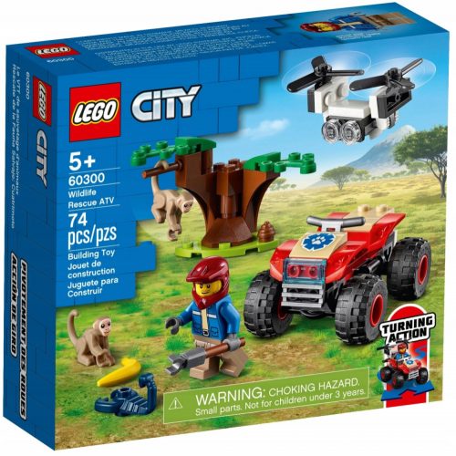  LEGO City 60300 Wildlife Rescue Quad