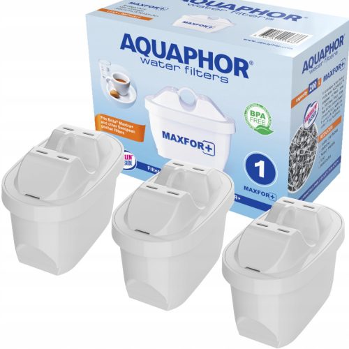  Szűrőbetét az Aquaphor Maxfor kancsóhoz + 3 db.