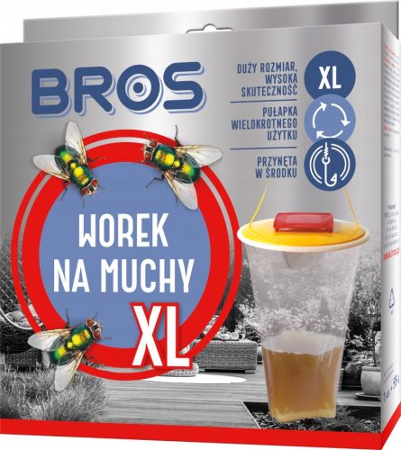 Rovarriasztó - Légy zsák XL csapda csali csalikkal Bros -val