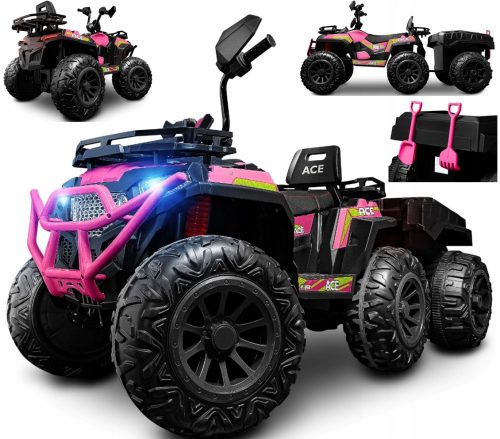 Elektromos quad gyerekeknek - Quad ATV 4x4 akkumulátorhoz XXL pótkocsi 50 kg -ig