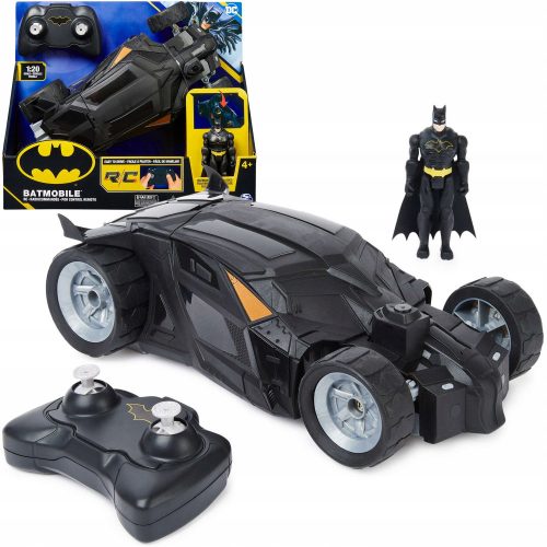  Batmobile játék Spin Master figurával 6065425 fekete