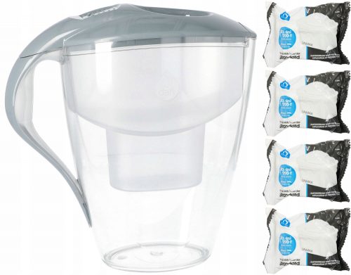 Vízszűrő palack - Jug Dafi Astra Unimax Grey 3L + 4 DCS szűrő