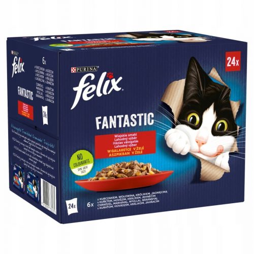 Konzerv macskáknak - Felix fantasztikus keverék 24 x 85 g