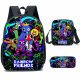 Hátizsák az iskolába - Rainbow Friends School Backpack School táska 3in1