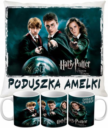 Bögre - Bögre + Harry Potter párna nagyszerű ajándék + név