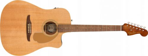  Fender jobbkezes Dreadnought akusztikus gitár, Western