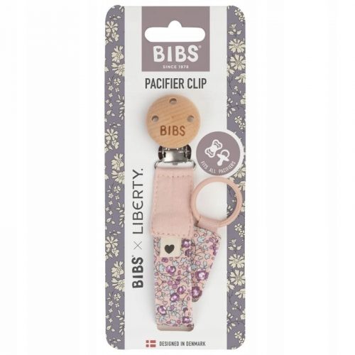 Cumi lánc - Bibs Liberty Clip Eloise Blush Smoczk medál