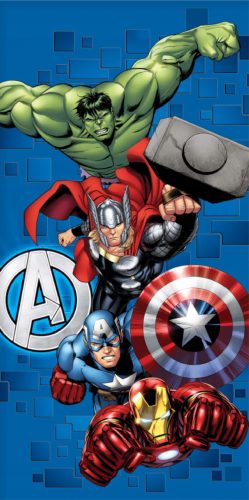 Törölköző - Fürdő törülköző 70x140cm Avengers pamut