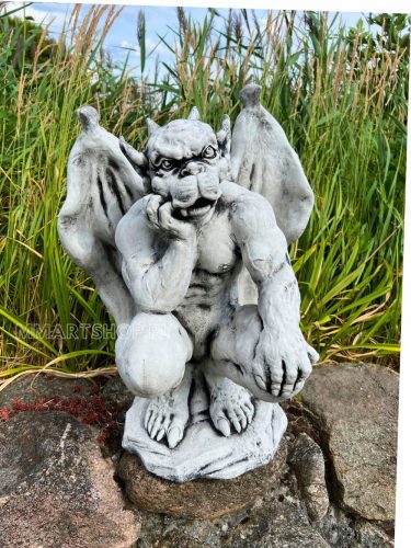  Garden Figurine Gargoyle Guard Kerti dekoráció