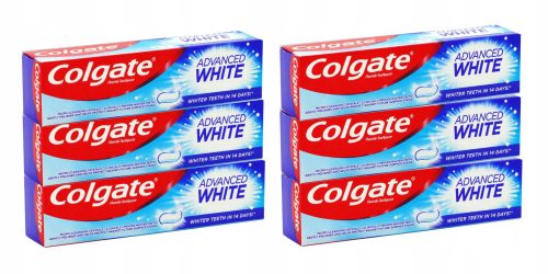 Fogkrém gyerekeknek - Colgate fogpaszta fejlett fehér 6 x 100 ml