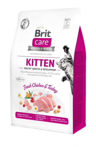 Granulátum macskáknak - Brit Care cica 2kg