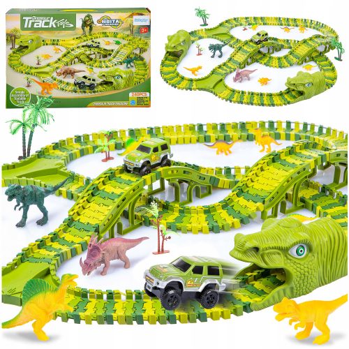  Kinderplay Dinosaur versenypálya 240 db.